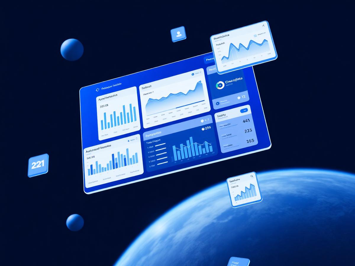 Analytics dashboard interface built by Northbay Labs